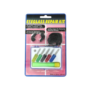 Picture of Bulk Buys Eyeglass repair kit with case Case Of 24