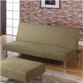 Inroom Furniture Designs 033BL-S Klik-Klak Sofa Black Finish Inroom Furniture Designs 033BL-S Klik-Klak Sofa Black Finish