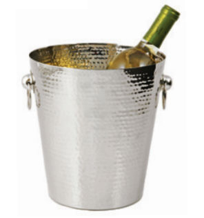 Picture of True Fabrications 2665 Hammered Metal Ice Bucket 