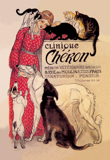 Picture of Buy Enlarge 0-587-00001-5C12X18 Clinique Cheron - Veterinary Medicine and Hotel- Canvas Size C12X18