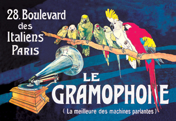 Buy Enlarge 0-587-01481-4C12X18 Gramophone- Canvas Size C12X18