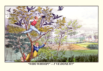 Buy Enlarge 0-587-06411-0C12X18 Stealing Birds Eggs- Canvas Size C12X18