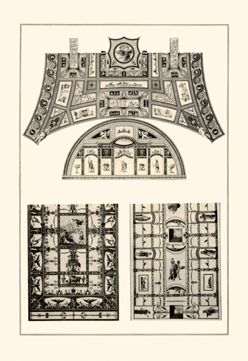 Buy Enlarge 0-587-09320-xC12X18 Decorative Painting in the Roman Vaults- Canvas Size C12X18