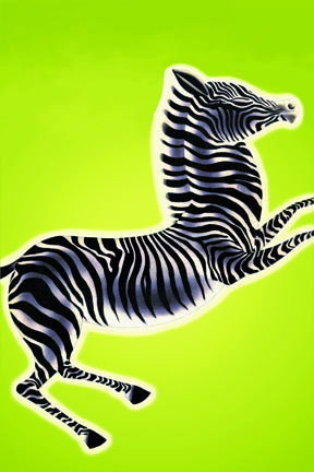 Buy Enlarge 0-587-20509-1C12X18 Zebra- Canvas Size C12X18