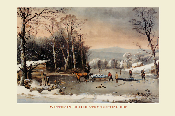Buy Enlarge 0-587-21030-3C12X18 Getting Ice- Canvas Size C12X18