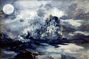 Buy Enlarge 0-587-21338-8C12X18 Night Study- Canvas Size C12X18