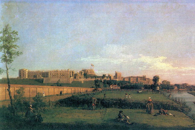Buy Enlarge 0-587-25436-xC12X18 Windsor Castle- Canvas Size C12X18