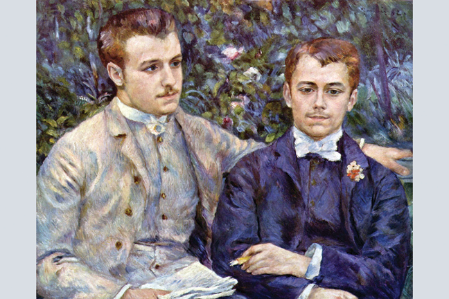 Picture of Buy Enlarge 0-587-25502-1C12X18 Portrait of Charles and George - Canvas Size C12X18