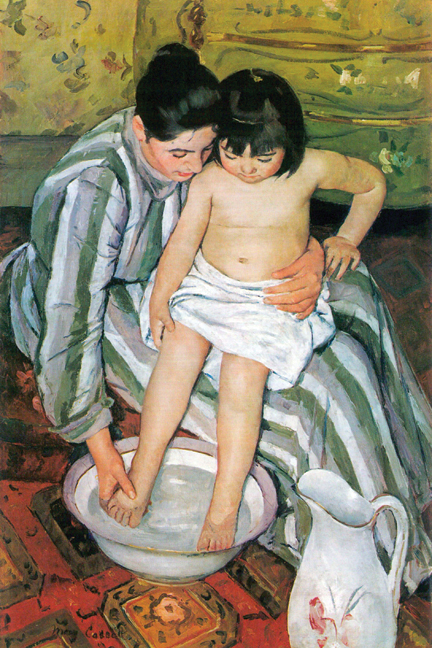 Buy Enlarge 0-587-25800-4C12X18 Bath- Canvas Size C12X18