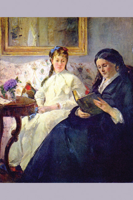Buy Enlarge 0-587-25854-3C12X18 Mother and sister of the artist - Canvas Size C12X18