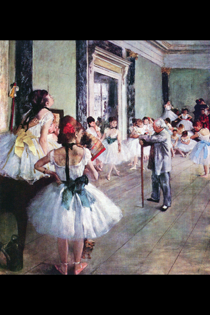 Buy Enlarge 0-587-25979-5C12X18 Dance class- Canvas Size C12X18