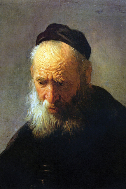 Portrait of Vaters - Canvas Size C12X18