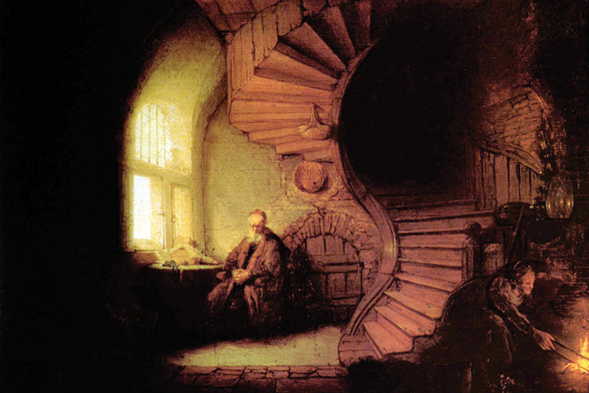 Buy Enlarge 0-587-26477-2C12X18 The philosopher - Canvas Size C12X18
