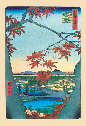 Buy Enlarge 0-587-02705-3C12X18 Maple Trees- Canvas Size C12X18