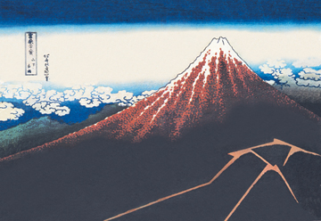 Buy Enlarge Mount Fuji in Summer- Canvas Size C12X18