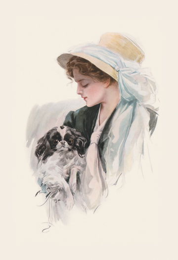 Buy Enlarge 0-587-13504-2C12X18 Spaniel- Canvas Size C12X18