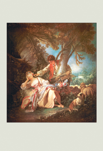 Buy Enlarge 0-587-16361-5C12X18 Sleeping Shepherdess- Canvas Size C12X18