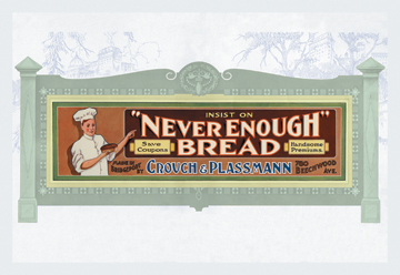 Buy Enlarge 0-587-13287-6C12X18 Never Enough Bread- Canvas Size C12X18