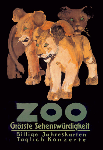 Picture of Buy Enlarge 0-587-01193-9P20x30 Zoo Grosste Sehenswurdigkeit- Paper Size P20x30