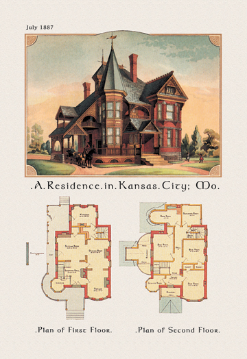 Picture of Buy Enlarge 0-587-02787-8P12x18 Residence in Kansas City  Missouri- Paper Size P12x18