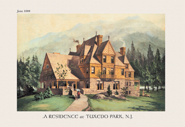 Picture of Buy Enlarge 0-587-02790-8P20x30 Residence at Tuxedo Park  New Jersey- Paper Size P20x30