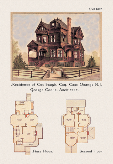 Picture of Buy Enlarge 0-587-02801-7P12x18 Residence of F. W. Coolbaugh  Esquire- Paper Size P12x18