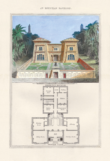 Picture of Buy Enlarge 0-587-04128-5P20x30 Egyptian Pavilion- Paper Size P20x30