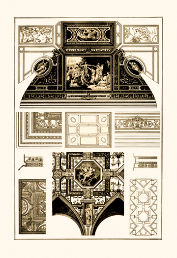 Picture of Buy Enlarge 0-587-09091-xP20x30 Cloister-Vaults and Coved Ceilings- Paper Size P20x30