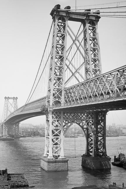 Williamsburg Bridge New York N.Y.- Paper Size P12x18