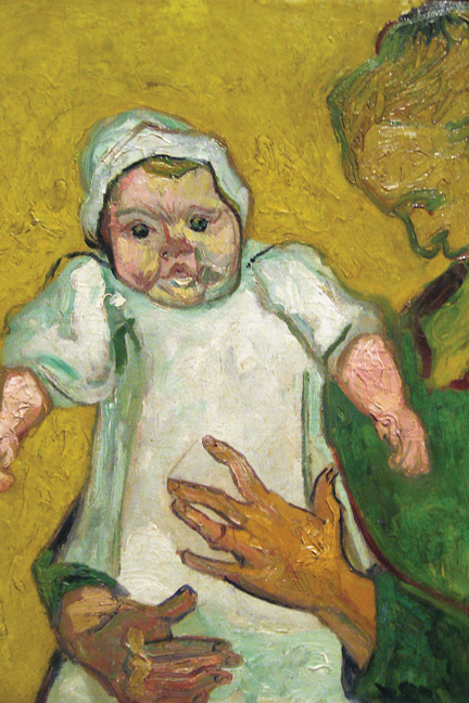 Madame Roulin and Her Baby- Paper Size P12x18
