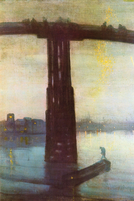 Old Battersea Bridge- Paper Size P12x18