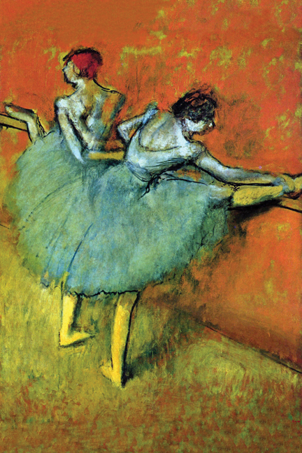 Ballet Dancers- Paper Size P12x18