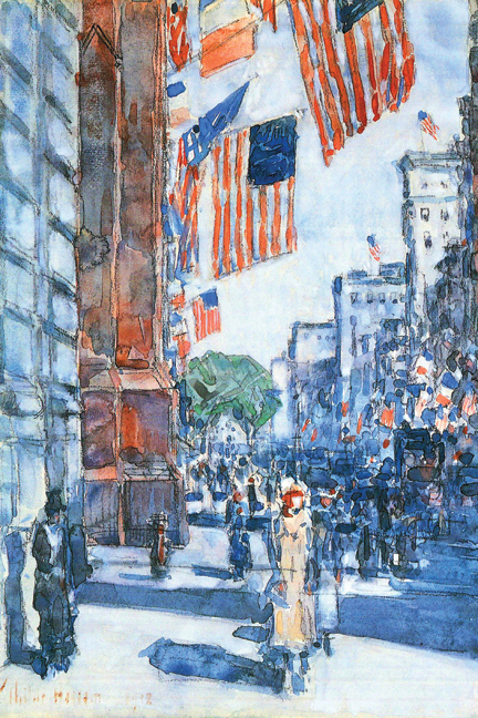 Flags Fifth Avenue - Paper Size P20x30