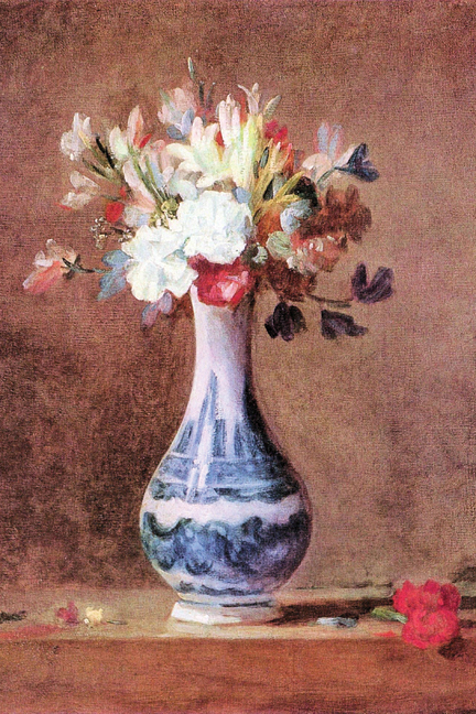Still Life of Flowers in a Vase- Paper Size P20x30