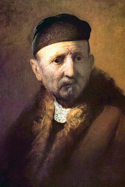 Buy Enlarge 0-587-26444-6P20x30 Bust of an old man with a cap - Paper Size P20x30