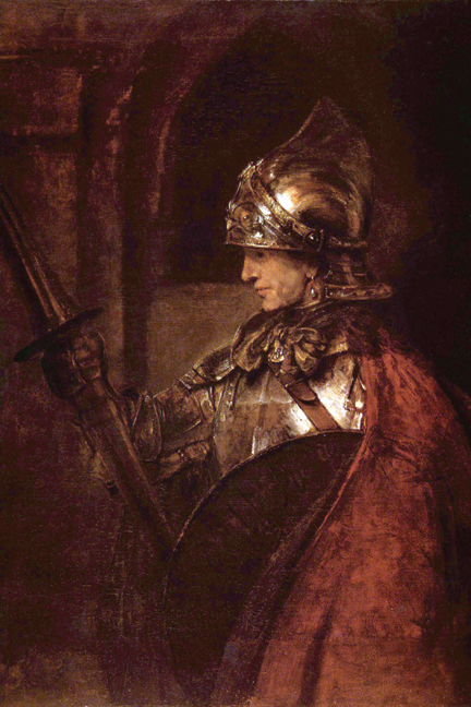 Man with arms - Alexander the Great - Paper Size P12x18