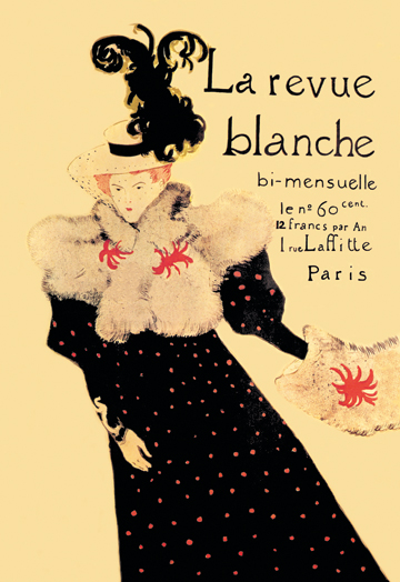 Picture of Buy Enlarge 0-587-00036-8P12x18 Revue Blanche- Paper Size P12x18