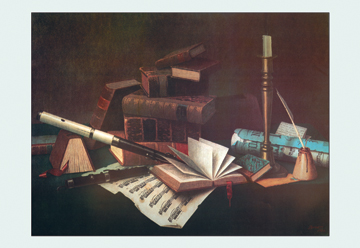 Music and Literature- Paper Size P12x18