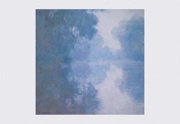 Seine at Giverny Morning Mists- Paper Size P20x30