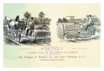 Buy Enlarge 0-587-15060-2P12x18 Whitely - Finest Pair of Machines on Earth- Paper Size P12x18