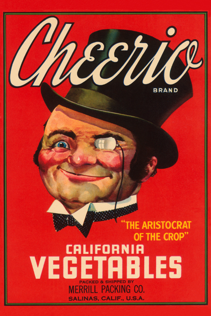 Buy Enlarge 0587246359P20x30 Cheerio Brand California Vegetables Paper Size P20x30