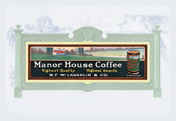 Picture of Buy Enlarge 0-587-13284-1P12x18 Manor House Coffee- Paper Size P12x18