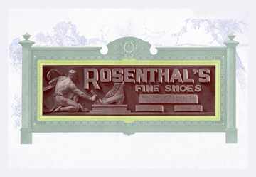 Picture of Buy Enlarge 0-587-13289-2P12x18 Rosenthals Fine Shoes- Paper Size P12x18