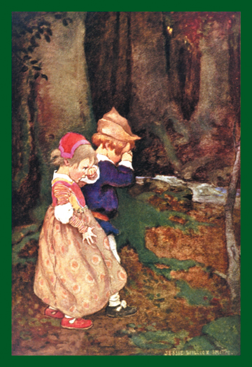 Babes in the Woods- Paper Size P12x18
