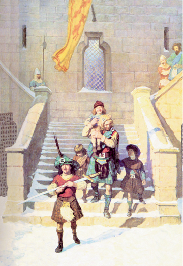 Picture of Buy Enlarge 0-587-05617-7P12x18 Wallace and the Children- Paper Size P12x18