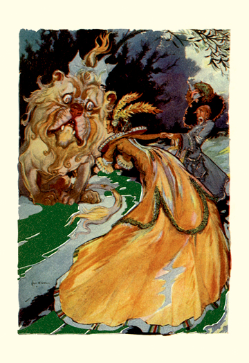 Picture of Buy Enlarge 0-587-06128-6P12x18 Cowardly Lion- Paper Size P12x18