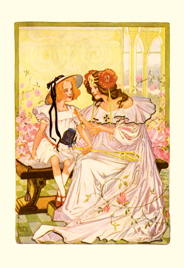 Dorothy and Ozma- Paper Size P12x18