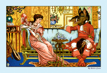Buy Enlarge 0-587-09595-4P12x18 Beauty and the Beast - The Courtship- Paper Size P12x18