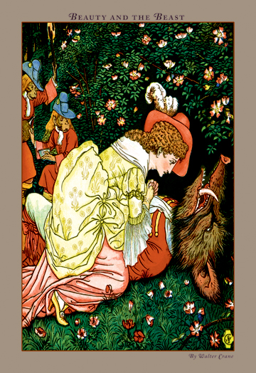 Buy Enlarge 0-587-09597-0P12x18 Beauty and the Beast - In the Woods- Paper Size P12x18