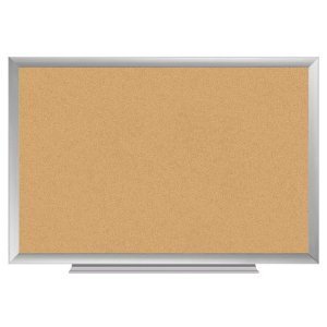 103 24 in. x 36 in. Hardwood Framed Cork Board
